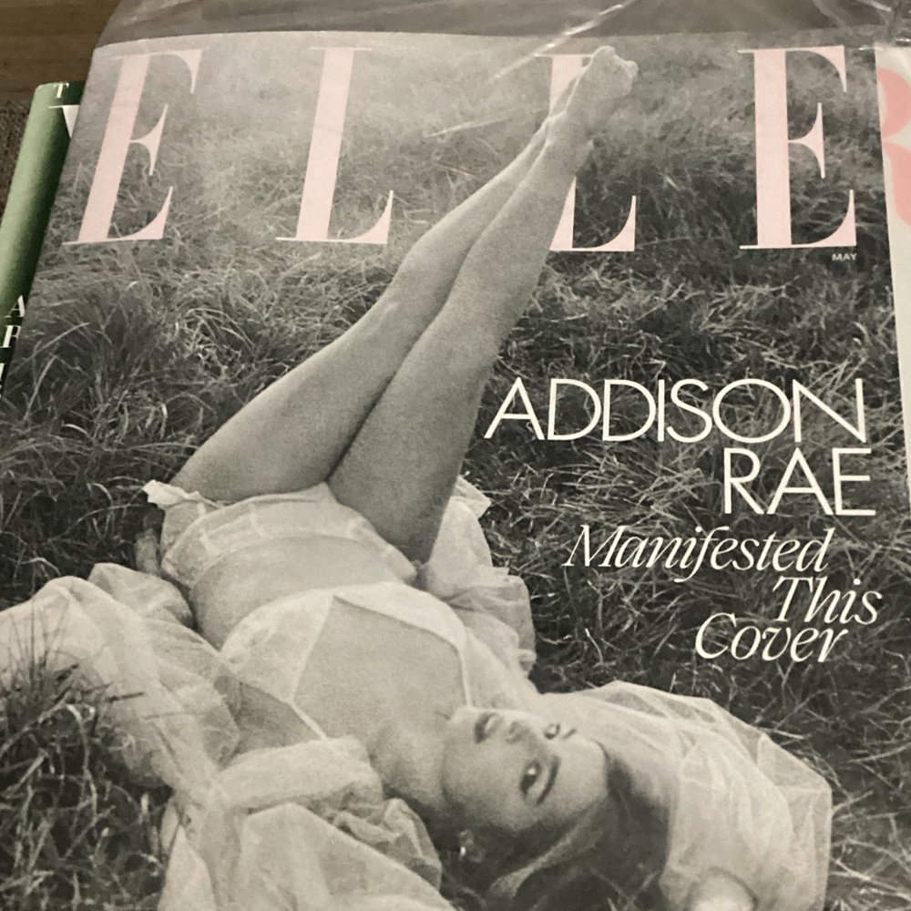 Elle Magazine Cover with Addison Rae